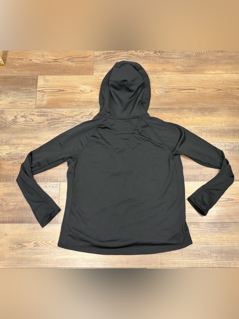 Carhartt Force Relaxed fit Black Hooded 3/4 zip Pullover Zip pockets Sz Lg EUC - Picture 11 of 11